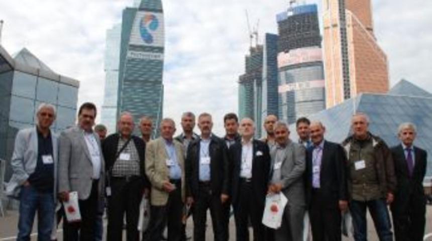 &Ccedil;arşamba Ve Bafra Tso &Uuml;yeleri Moskova Fuarına Katıldı