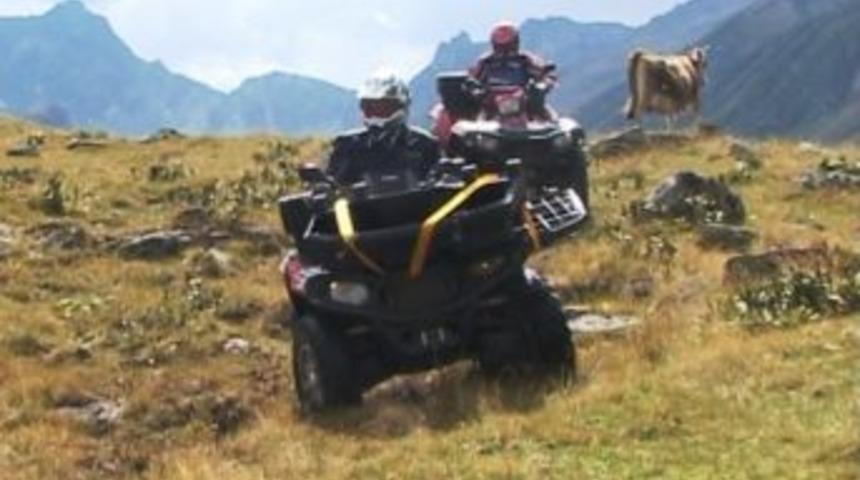 Atv'lerle Ayder Yaylasında Yolculuk