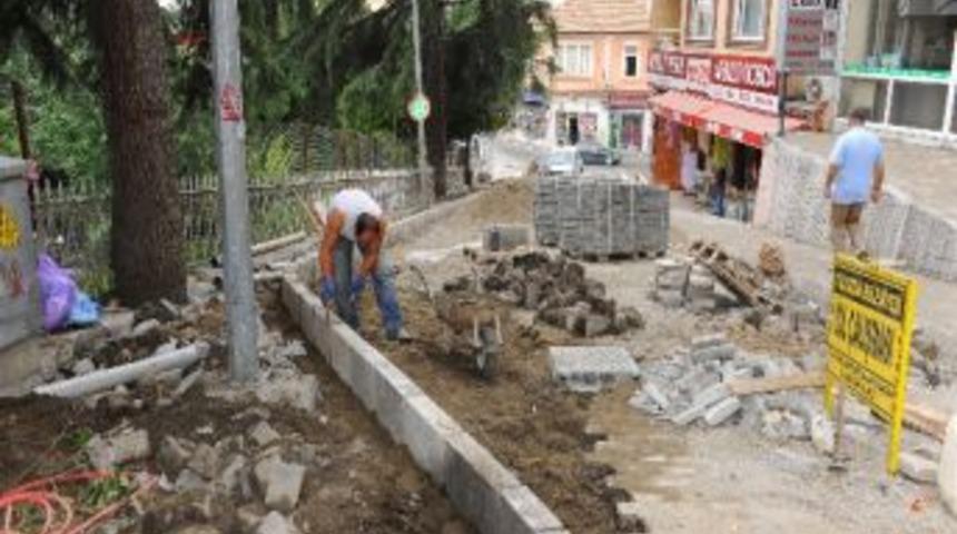 Cumhuriyet Mahallesinde Altyapı &Ccedil;alışması