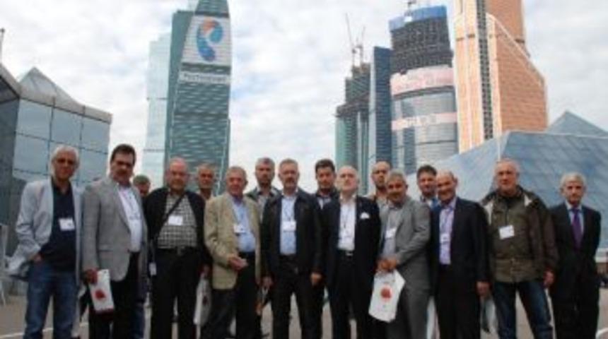 &Ccedil;arşamba Ve Bafra Tso &Uuml;yeleri Moskova Gıda Fuarında