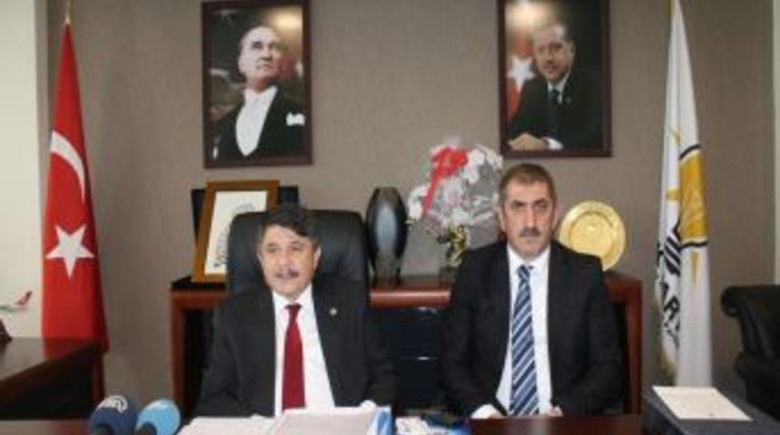 AK Parti Milletvekili H&uuml;seyin Tanrıverdi, Fuat K&ouml;ktaş'ı Ziyaret Etti