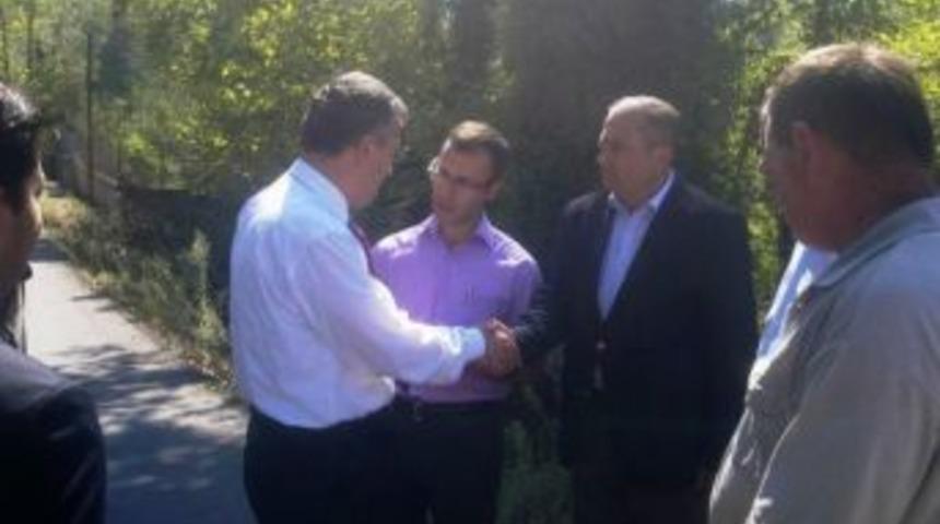 Vali Erol Ayyıldız&rsquo;dan &Ouml;rmeci K&ouml;y&uuml;&rsquo;ne Ziyaret