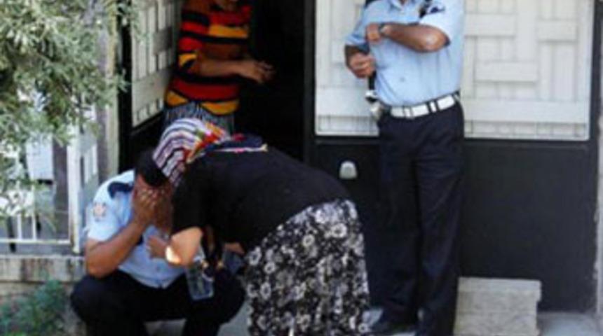 Polis ağabeye acı haberi meslektaşları verdi