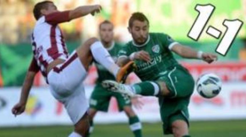 SB Elazığspor: 1 Bursaspor: 1