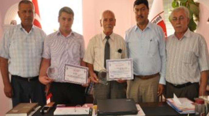 Soma Şof&ouml;rler Odası Yılın Ahileri'ni &Ouml;d&uuml;llendirdi