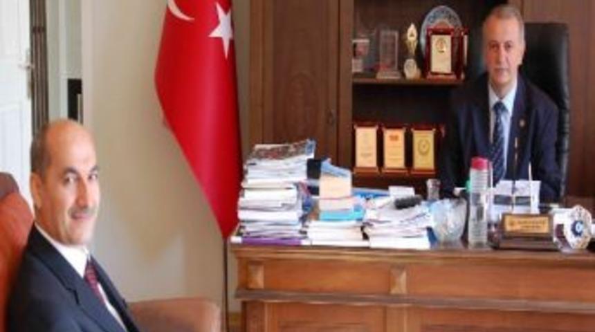 M&uuml;ft&uuml;den Başkana Ziyaret