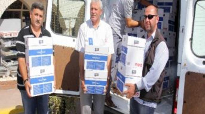 B&uuml;y&uuml;kşehir'den Muhtarlara Kırtasiye Yardımı