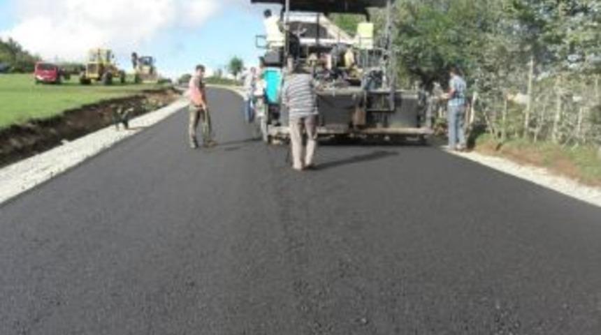 Ulug&ouml;l Yolu Asfaltlandı