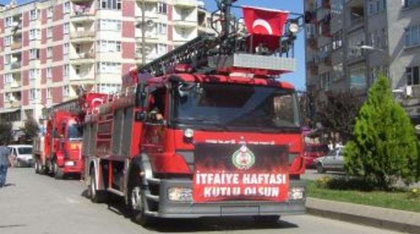 Bafra&rsquo;da İtfaiye Teşkilatının Kuruluşunun Yıl D&ouml;n&uuml;m&uuml;