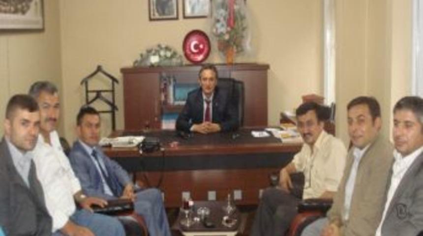 Ereğli Ve Alaplı Derneği Mhp'yi Ziyaret Etti