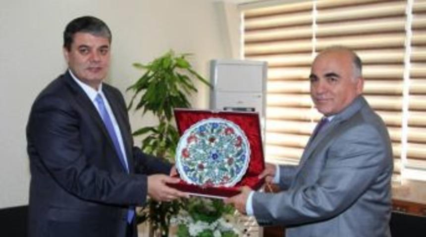 Rekt&ouml;rden, Yeni Emniyet M&uuml;d&uuml;r&uuml;ne Ziyaret