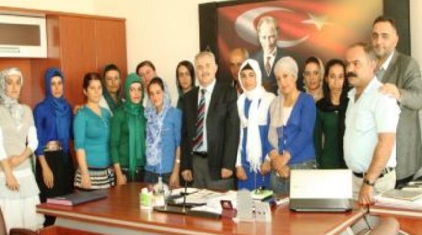 Kursiyerlerden Kurum Amirlerine Teşekkür Ziyareti