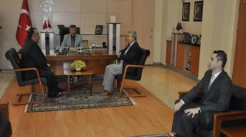 Mhp İl Başkanı Mete Eke&rsquo;den Vali Şerif Yılmaz'a Ziyaret