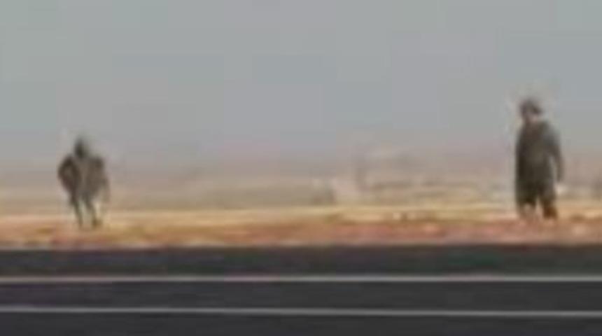 Yola tuzaklanmış patlayıcı bulundu