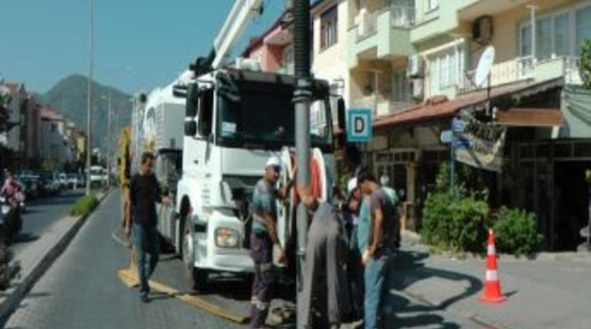 Fethiye'de Kombine Kanal A&ccedil;ma Aracı Hizmette