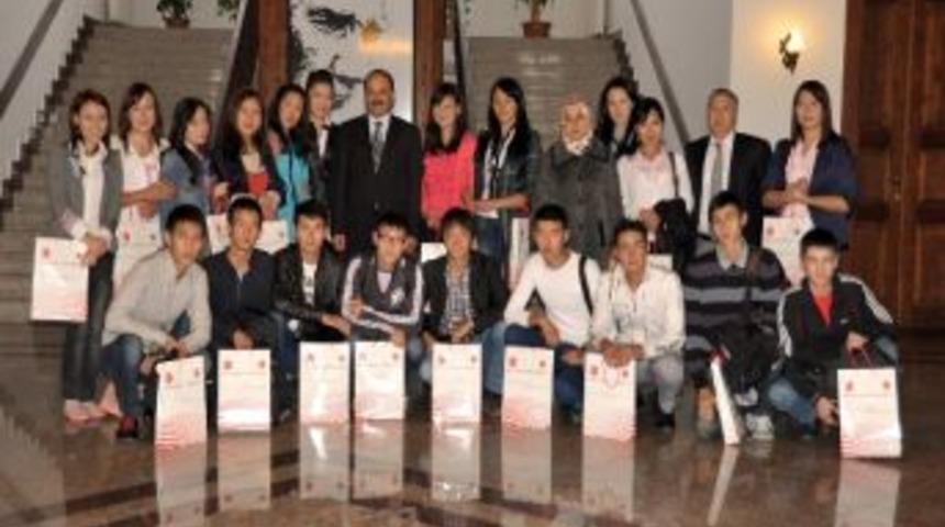 Kastamonu &Uuml;niversitesi'ne Orta Asya&rsquo;dan &Ouml;ğrenci Geldi