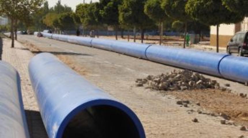 Scada Sistemli İ&ccedil;me Suyu Şebeke Hattı &Ccedil;alışmaları Devam Ediyor