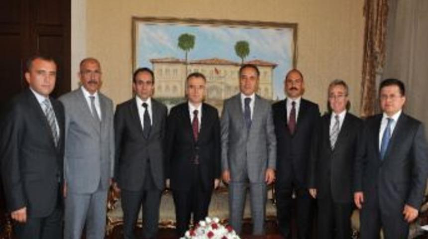 Maliye Bakanlığı M&uuml;steşarı Ağbal&rsquo;dan Ziyaret