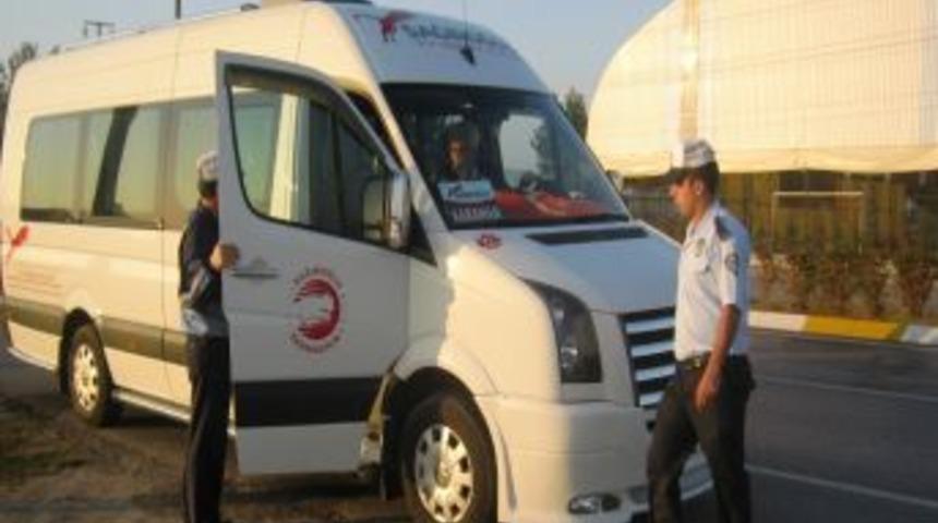 Denetlenen Okul Servislerinden 3'te Birinin Evrakları Eksik &Ccedil;ıktı