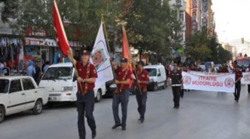 Isparta&rsquo;da İtfaiyeciler Haftası Kutlamaları