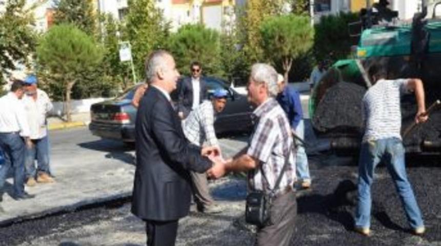 Denizli&rsquo;de Asfalt &Ccedil;alışmaları Devam Ediyor