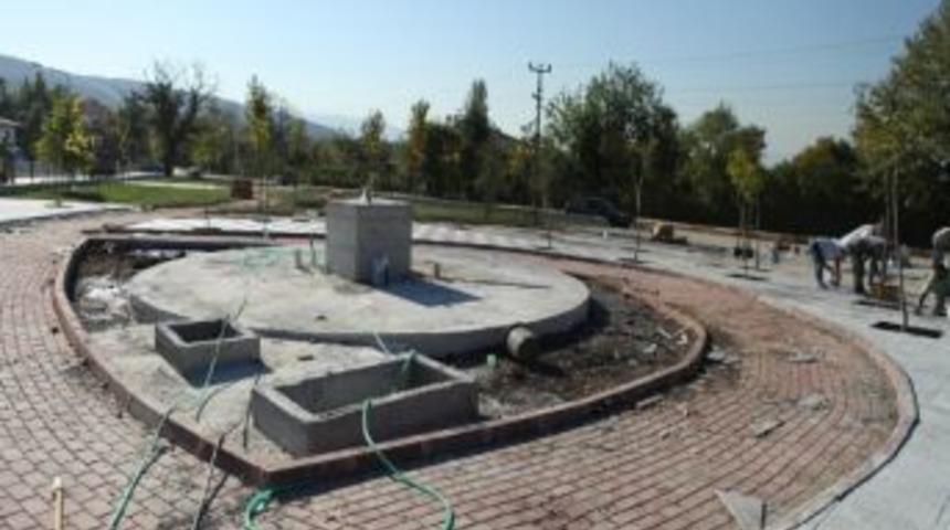 Başkan Ayaz Park &Ccedil;alışmalarını İnceledi