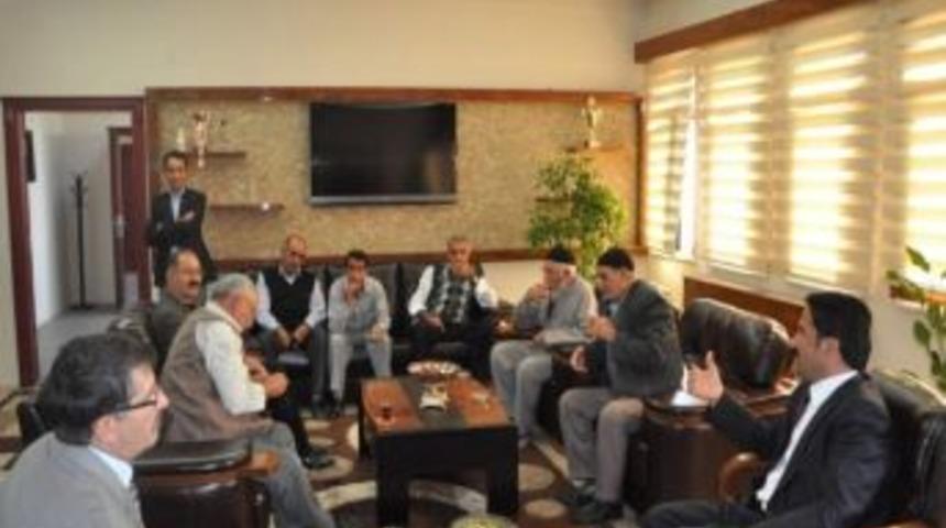 Başkan Yaman&rsquo;a Taziye Ziyaretleri S&uuml;r&uuml;yor