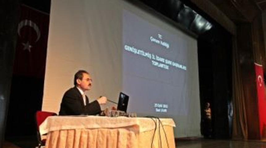 İl İdare Şube Başkanları Toplantısı Yapıldı