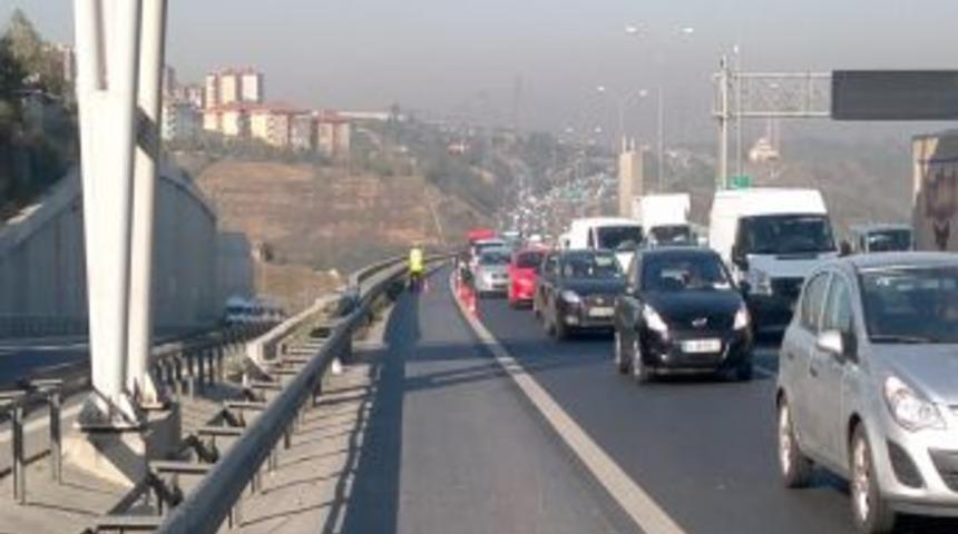TEM Otoyolu&rsquo;nda 'yaya Trafik Polisi' Uygulaması
