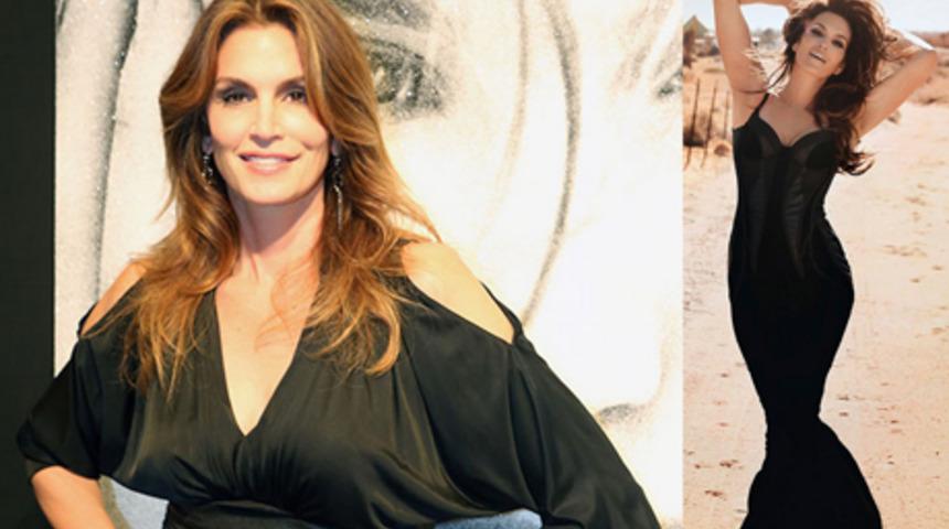 Cindy Crawford'ın o fotoğrafı tartışma başlattı