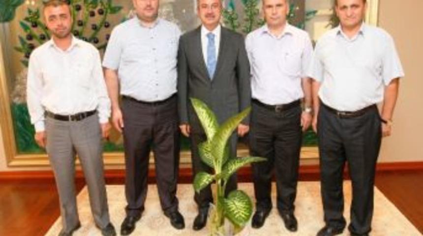 Samsunlular Başkan K&ouml;şker&rsquo;i Ziyaret Etti