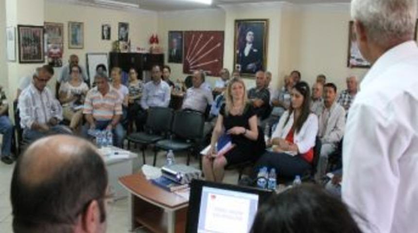 Chp İl&ccedil;e &Ouml;rg&uuml;t&uuml; Danışma Kurulu Toplantısı'nı Yaptı
