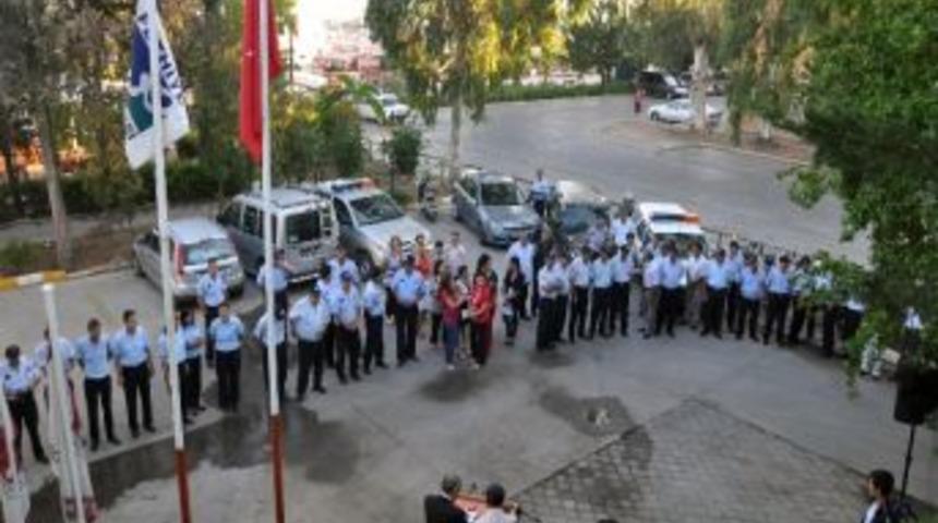 Fethiye Belediye Personeli Mesaiye Terörü Protesto Ederek Başladı