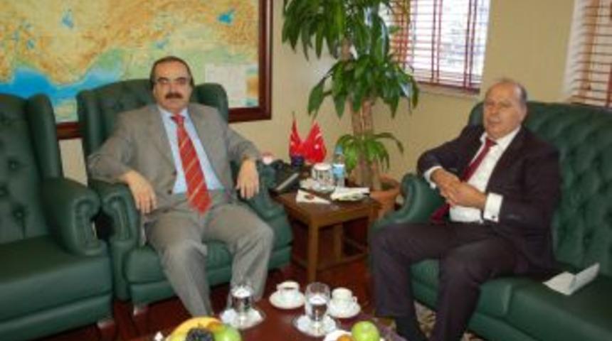 Demir&ccedil;alı&rsquo;dan Vali Coş&rsquo;a ziyaret