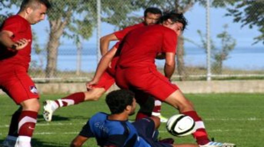 1461 Trabzon Karşıyaka Ma&ccedil;ının Provası Yaptı