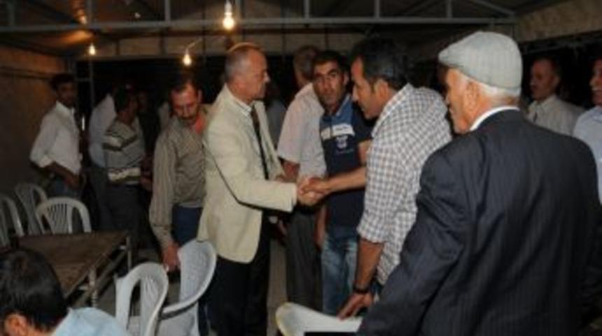 Manisa Belediye Başkanı Erg&uuml;n&rsquo;den Başsağlığı Ziyareti