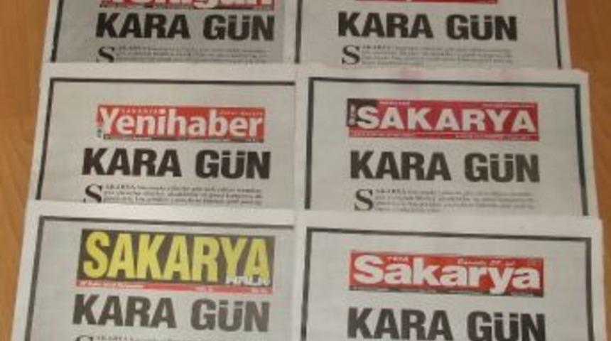 Bik &Ccedil;alışanlarına Ger&ccedil;ekleştirilen Silahlı Saldırı Sonrası Sakarya Basını Gazete Manşetlerinde Ortak Basın Bildirisi Yayınladı