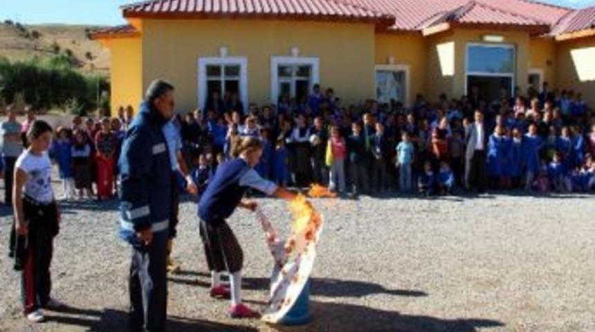 Suşehri&rsquo;nde Yangın Tatbikatı