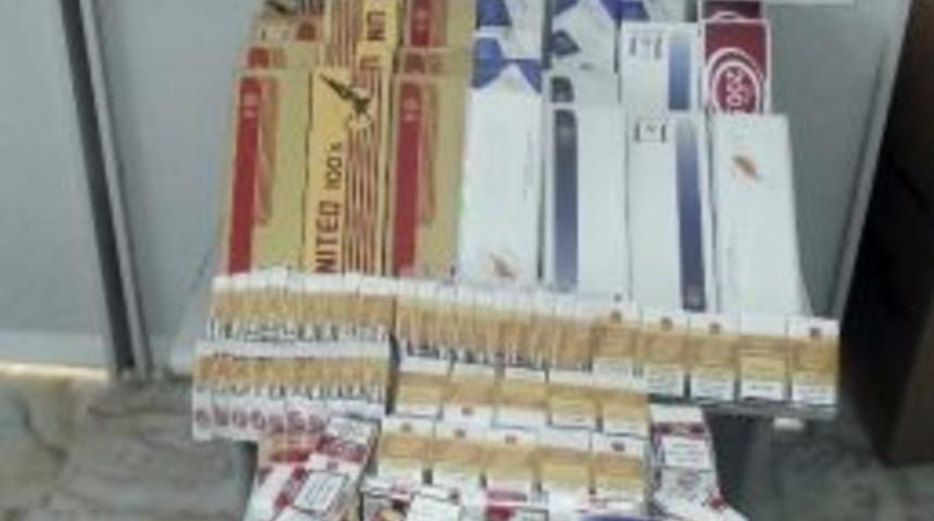 Sel&ccedil;uk&rsquo;ta 359 Adet Ka&ccedil;ak Sigara Ele Ge&ccedil;irildi