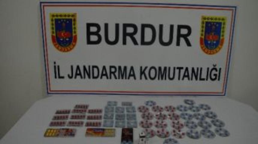 Burdur'da Ka&ccedil;ak Uyarıcı Hap Ele Ge&ccedil;irildi