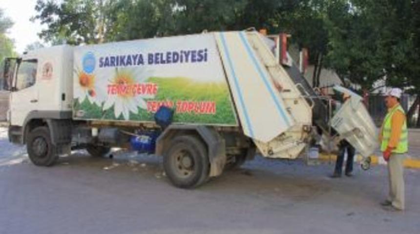 Sarıkaya Belediyesi G&uuml;nde 54 Ton &Ccedil;&ouml;p Topluyor