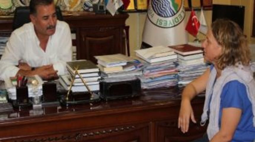 Hacer Foggo&rsquo;dan Başkan Tuna&rsquo;ya Teşekk&uuml;r Ziyareti