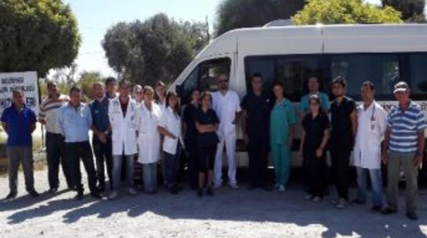 Adü Veterinerlik Fakültesi Söke Hayvan Barınağında Tarama Yaptı