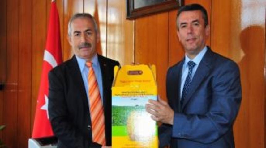 Kaymakam Sırmalı'dan Vali Vekili Yalınalp Ziyaret