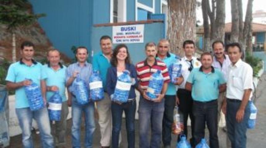 Buski &Ccedil;alışanlarından Engellilere Destek