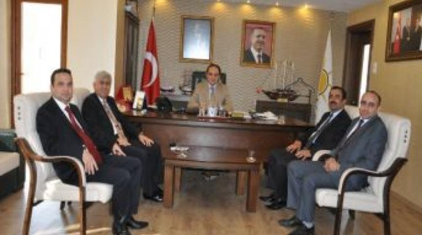 Sağlık Sen&rsquo;den Ak Parti'li Baybatur&rsquo;a Ziyaret
