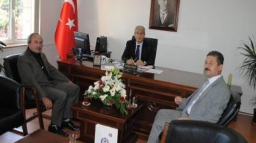 Eğitim-bir-sen Vali Yardımcısı Tun&ccedil;su&rsquo;yu Ziyaret Etti
