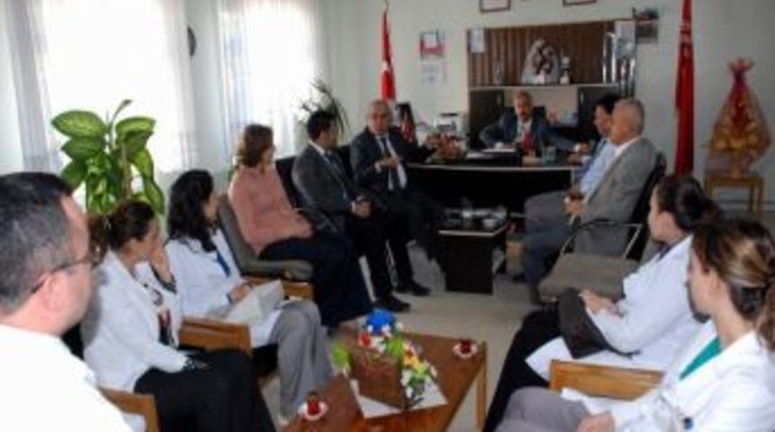 Sedat Sel Sağlık Meslek Lisesi&rsquo;ni Ziyaret Etti