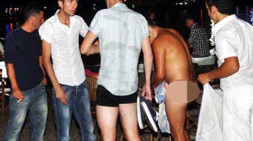 Sarhoş turistlere tepki