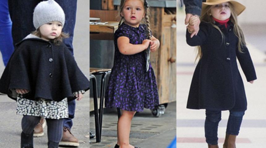 Minik moda ikonu Harper Beckham
